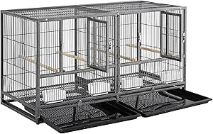 HEMOTON 3-tlg. Vogelkäfig Reinigungsbürste Set - Bambus Bürsten Für Papageienkäfig & Vogelkäfig