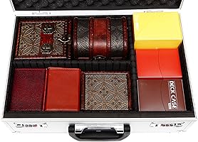 Amazon.com: KakapopoTCG TC-A5 Silver Lockable Storage Case with