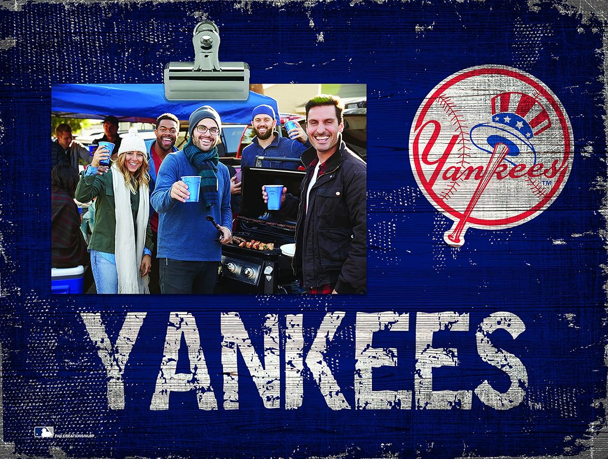 Fan Creations New York Yankees Team Name Clip-It Photo Frame