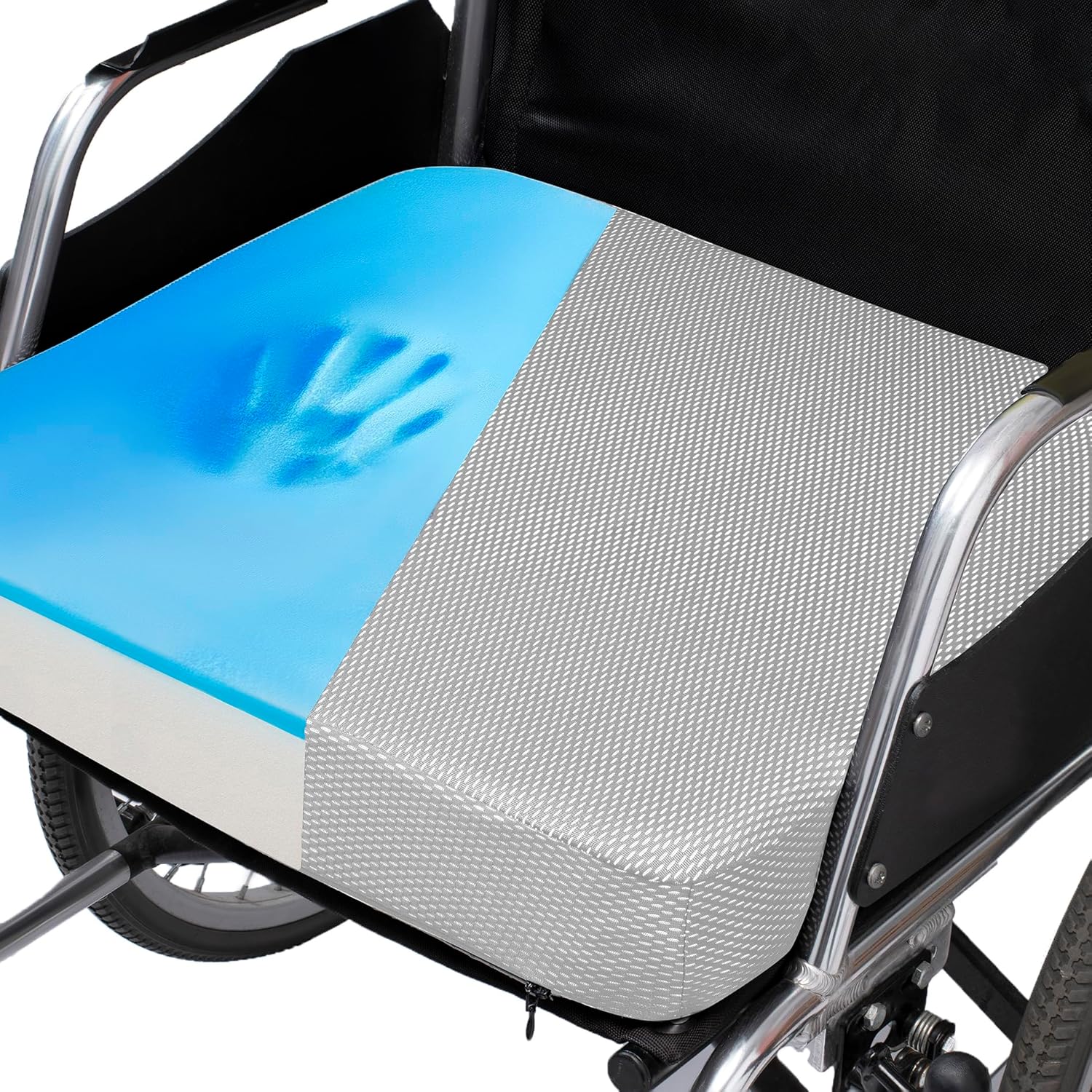 CYLEN Gel Infused Memory Foam Wheelchair Cushions Chair