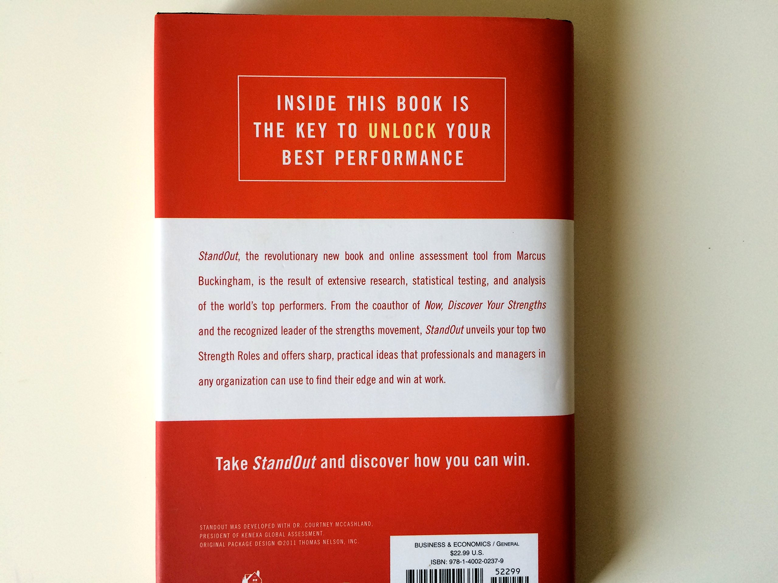 StandOut: The Groundbreaking New Strengths Assessment from the Leader of the Strengths Revolution - PT06