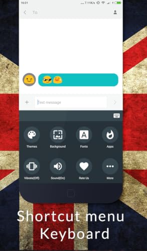 UK English Keyboard Theme – vue 4
