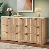 Fluted Dresser for Bedroom with 7 Drawers, 53