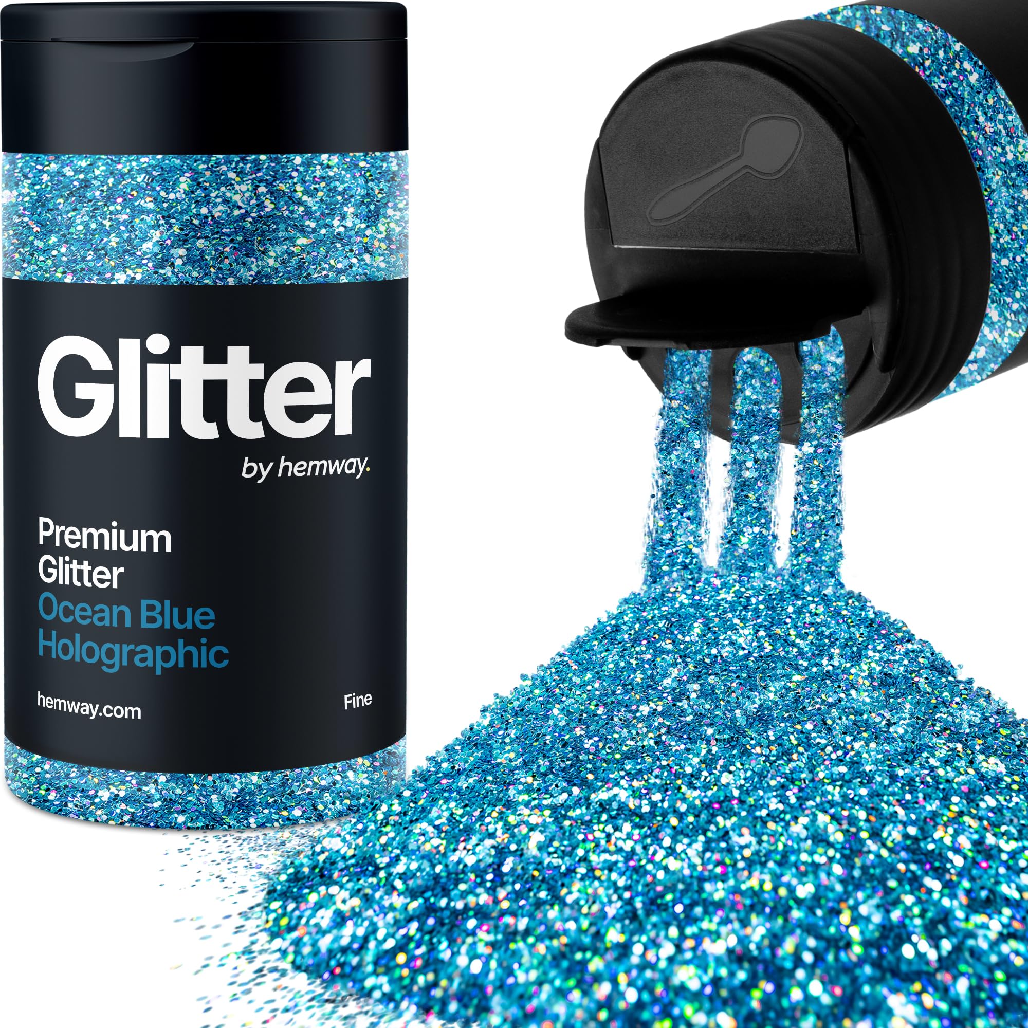 Champagne Gold Glitter Shaker, 130g Ultrafine Glitter, Crafts 1/128" Metallic Flake Champagne Gold Sequins, Resin & Epoxy Crafts, Decorating, Halloween, Christmas Nail, Face, Hemway — view 185