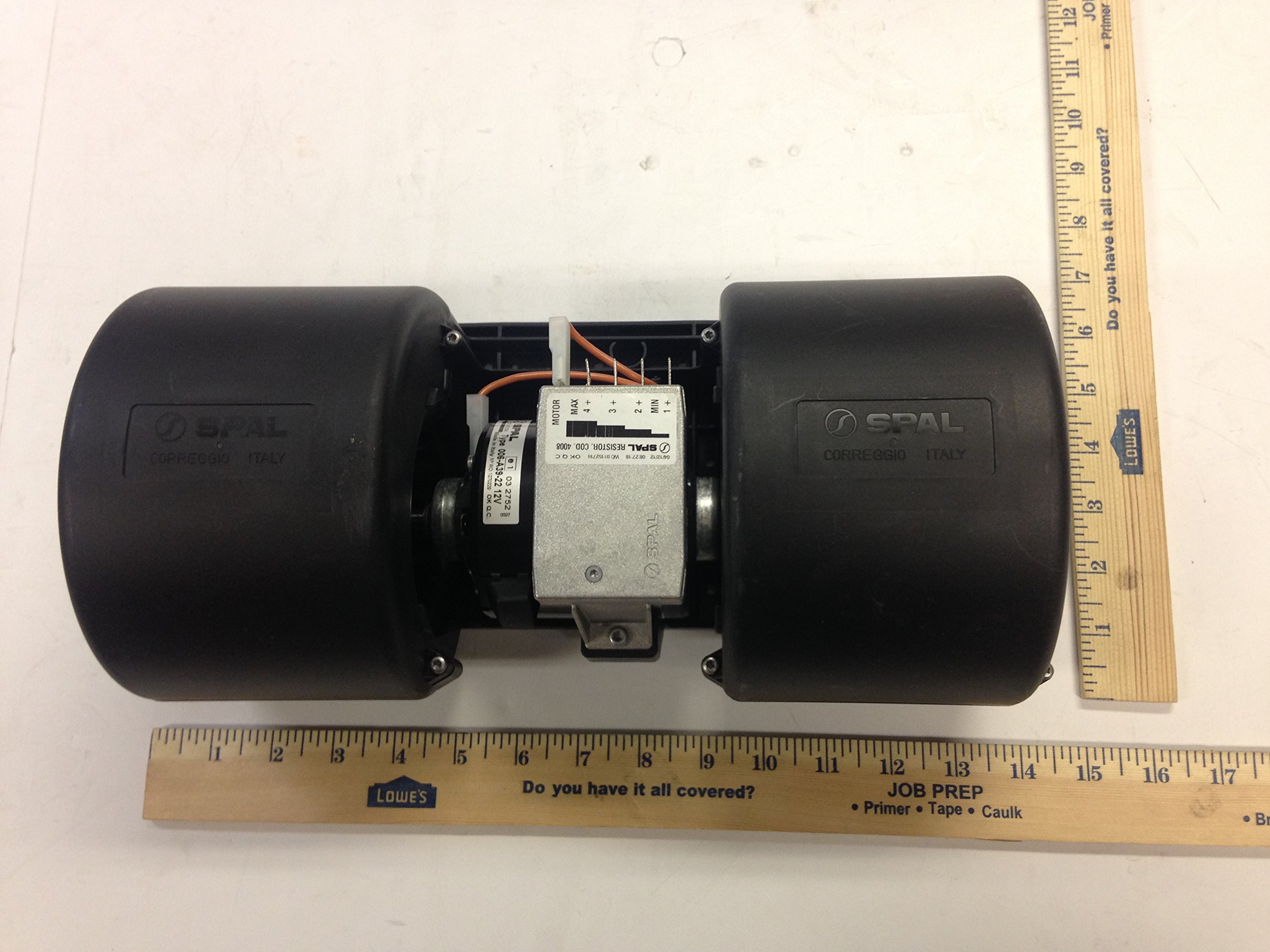 Amazon.com: SPAL 006-A39-22 12V Motor Blower 30002100 : Automotive