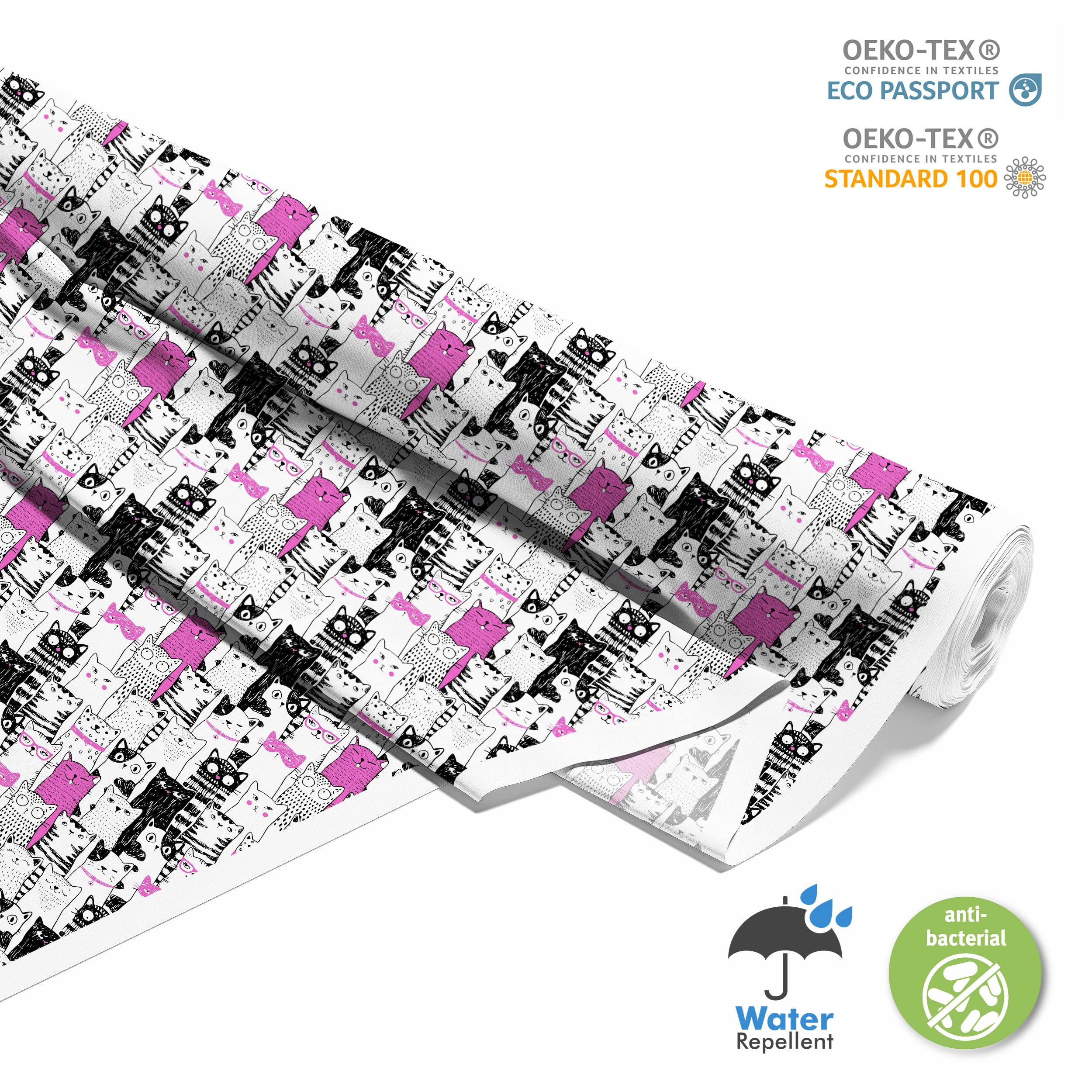 HEKO PANELS Tela Para Tapizar Impermeable Por Metro Telas Tintada Para Sofas Gruesa Resistente Al Desgaste Antimanchas Sillas Loneta Estampada Welsh Corgis 2 Metros 155 X 200 Cm