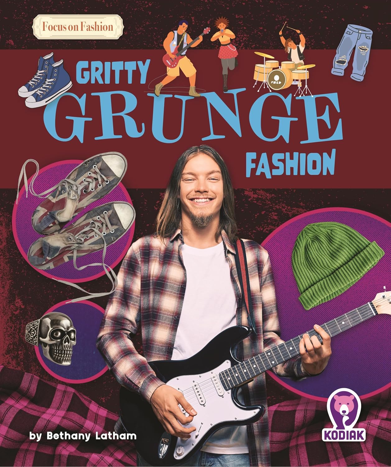 Gritty Grunge Fashion (Focus on Fashion)      Library Binding – August 1, 2026