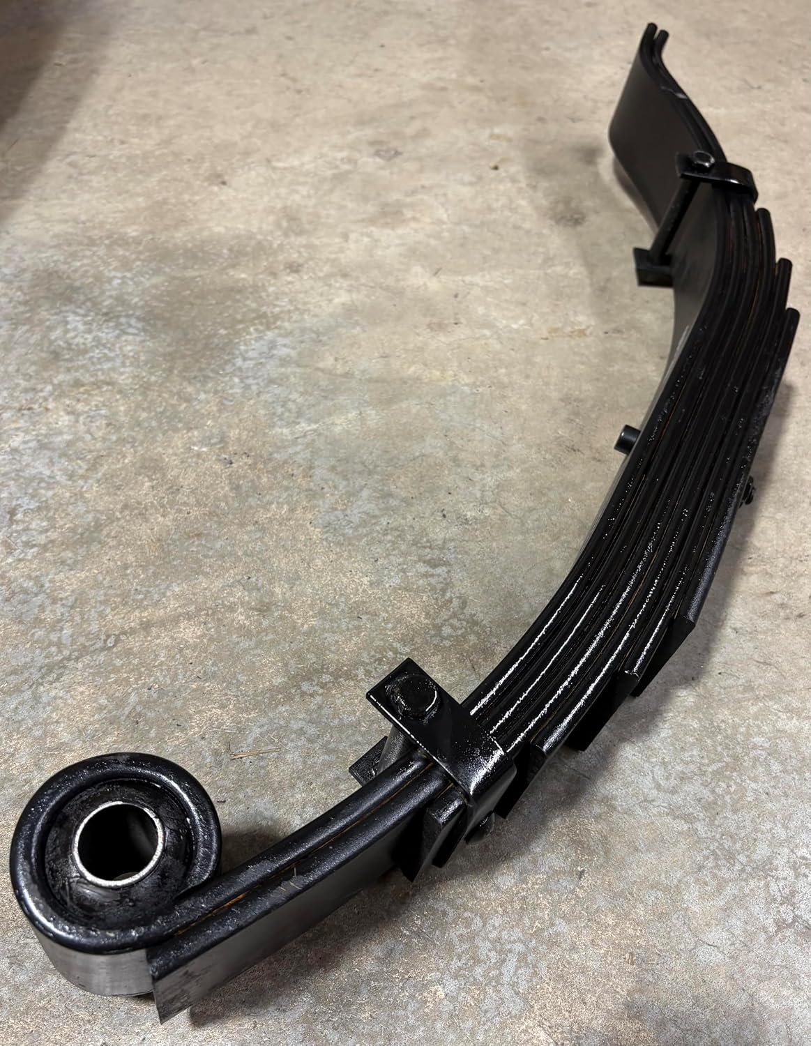 M-Parts 12K 12000 Axle 3" Wide Trailer Leaf Spring, 72-44 Dexter Part # Match. 6 Leaf. 30.5" Length. 1" Spring Eye Slipper Style Spring