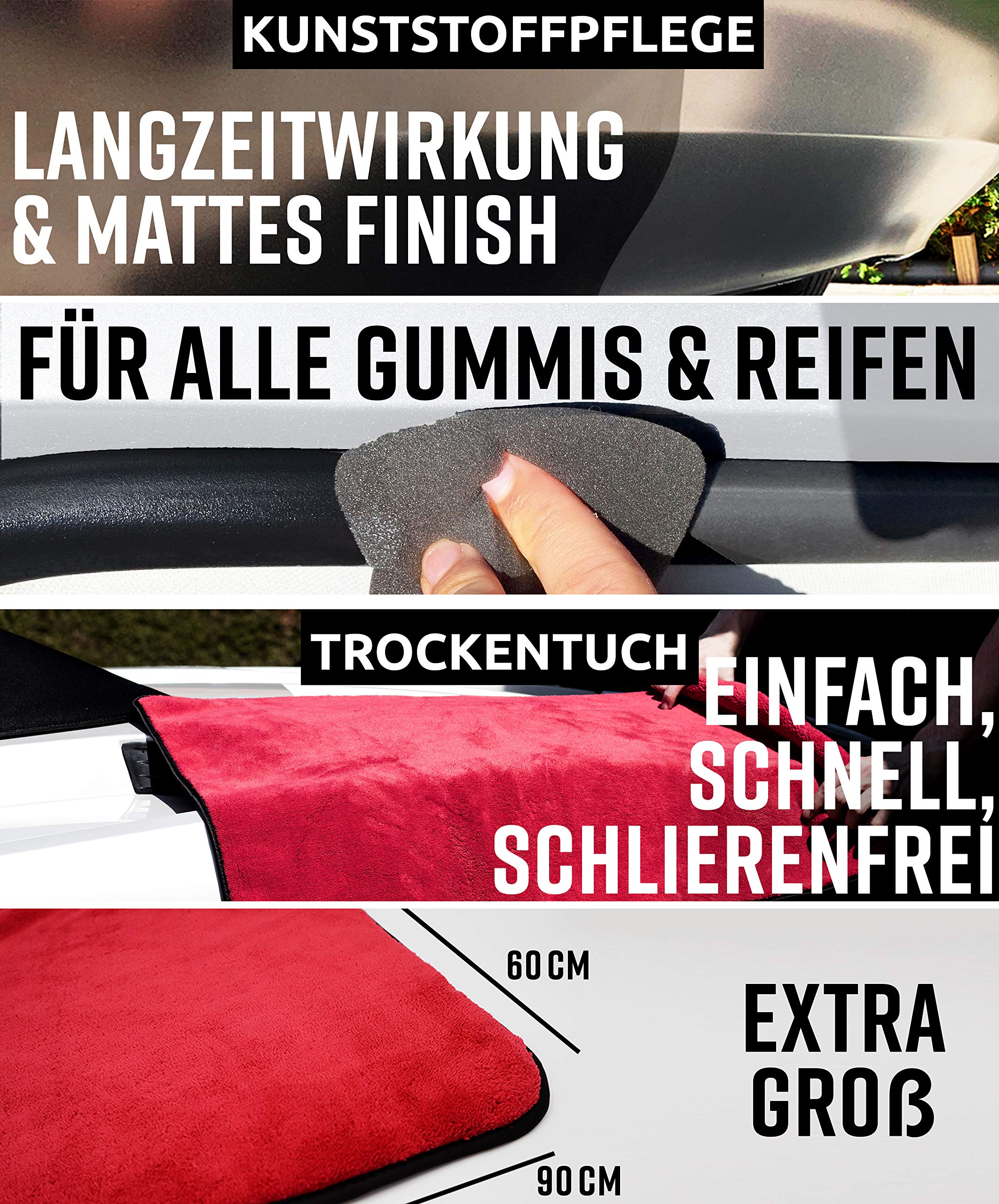 PREMIUM Fortgeschrittener Auto Reinigungsset [14 Teile]