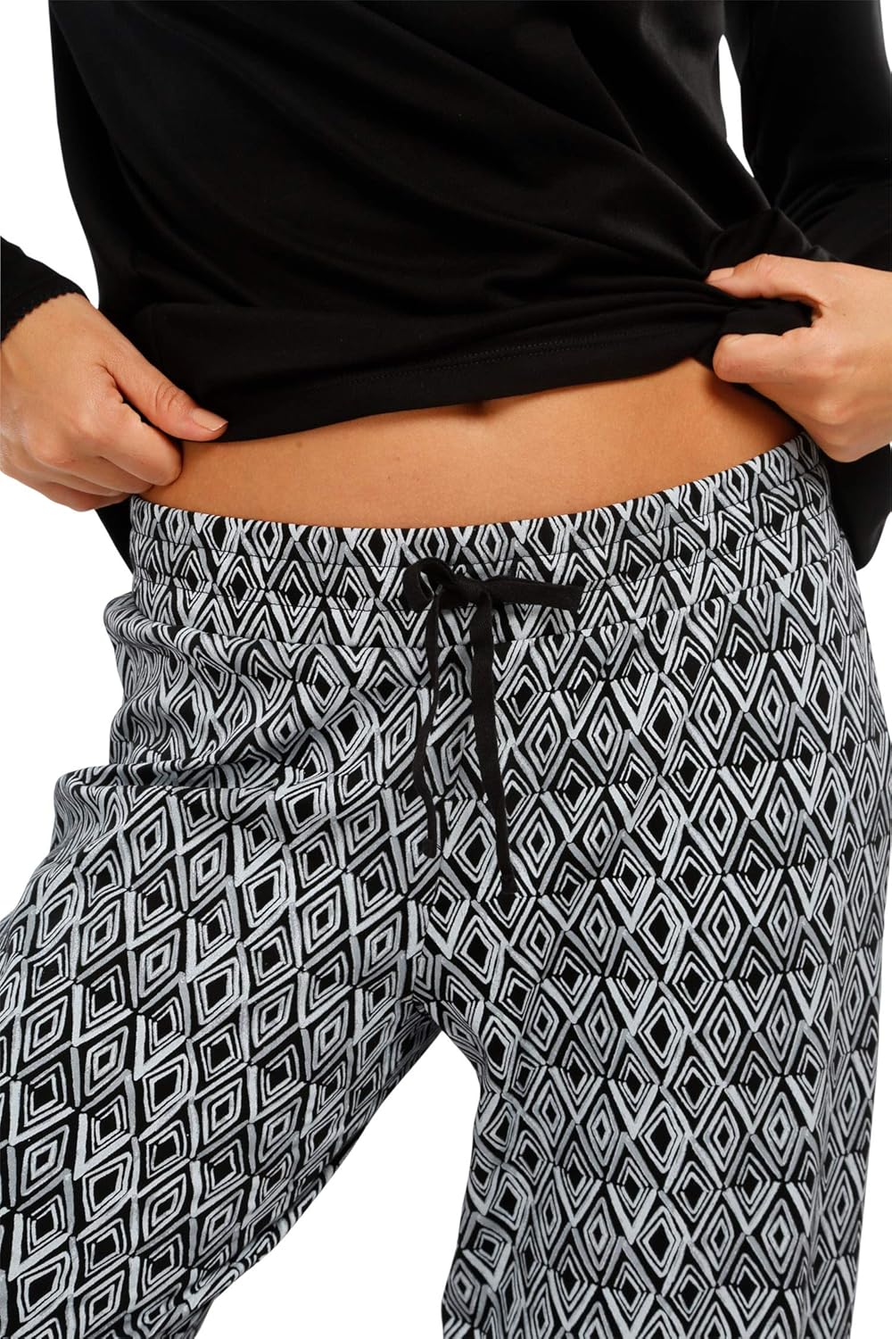 jijamas Incredibly Soft Pima Cotton Women's Pajamas Set - The Therapist - Image 2