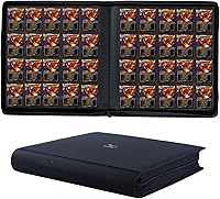 Vista 1 de Carpeta de tarjetas intercambiables de 2000 bolsillos, 20 bolsillos compatible con MTG, tarjetas deportivas y otras tarjetas de intercambio