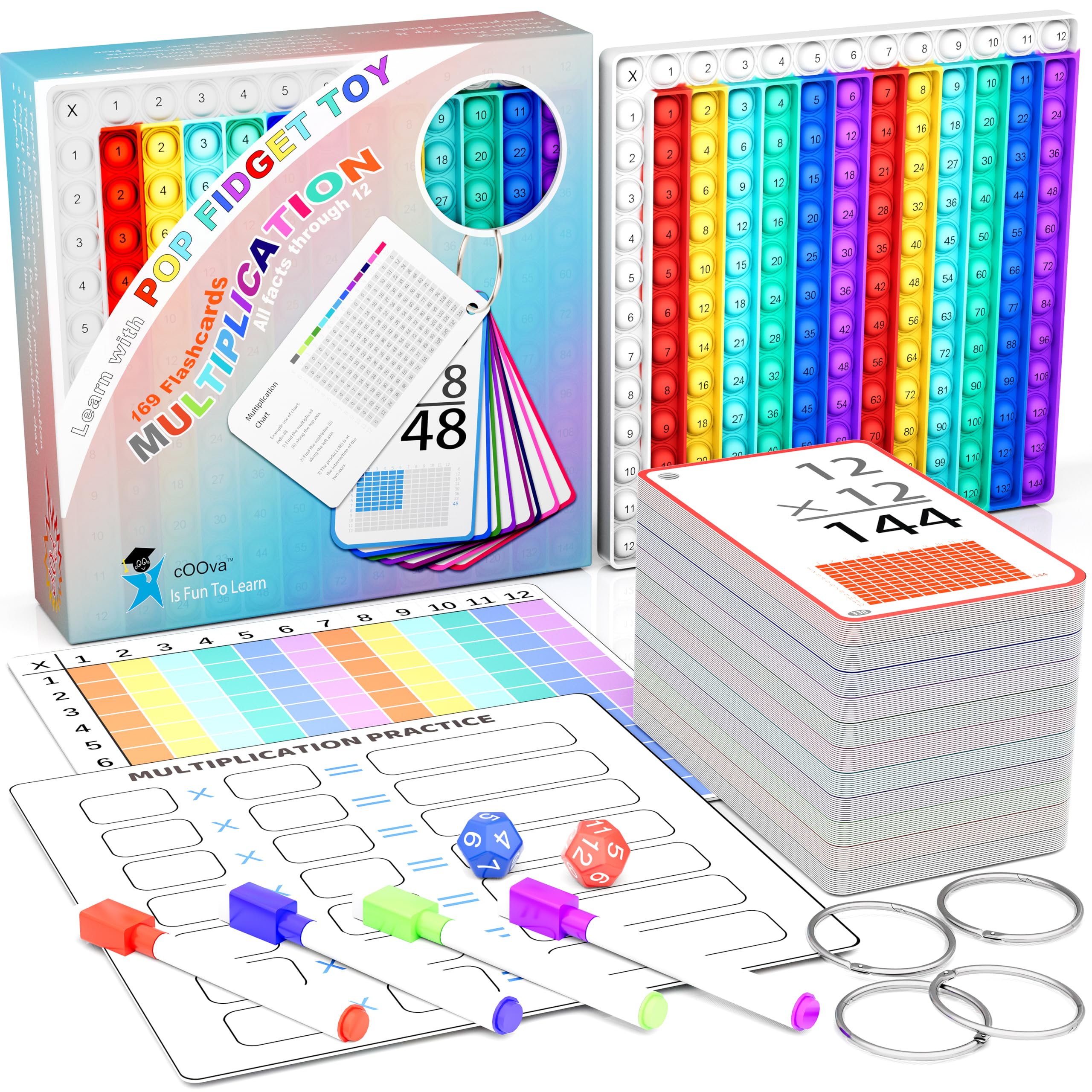 Fun Multiplication Flashcards for Learning