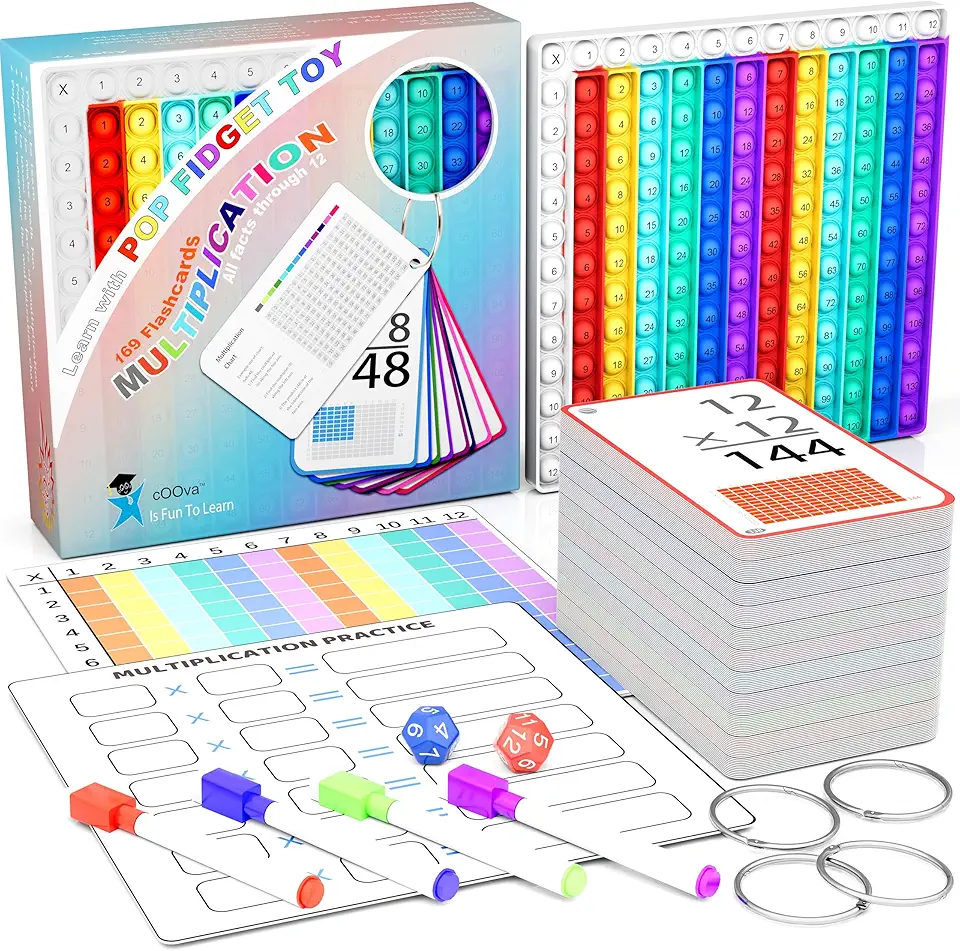 Multiplication Flash Cards + Multiplication Chart - Math...