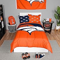 Vista 23 de FOCO Unisex-Adult NFL Team Logo Bed in a Bag Comforter Bedding 3-Piece Set
