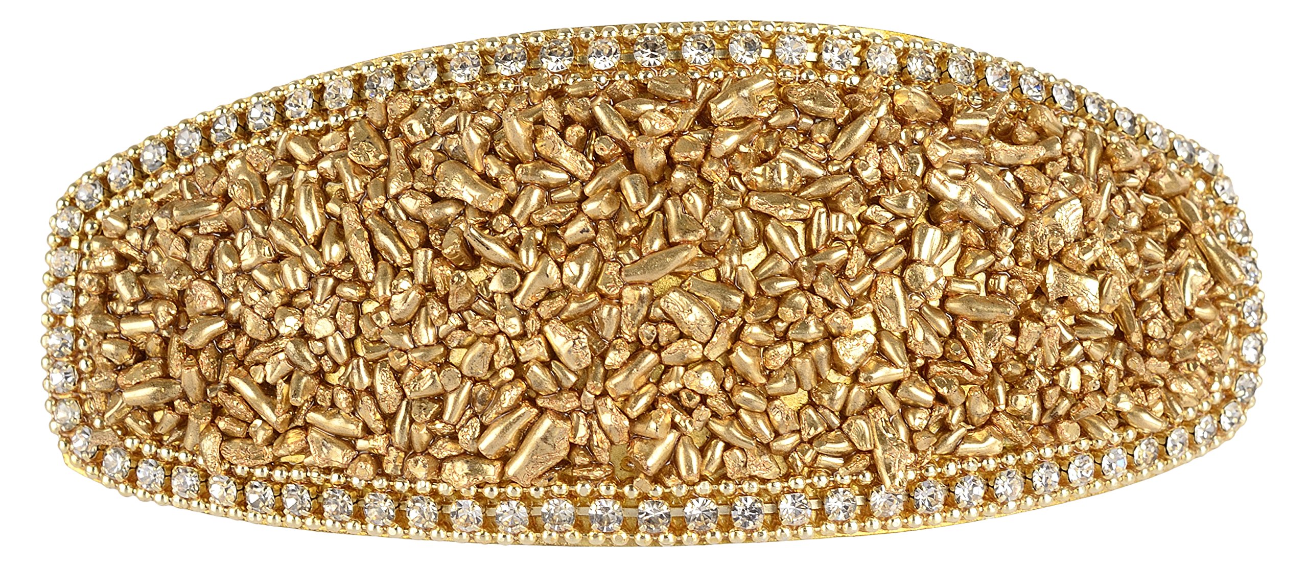 YUMI Hand Cradfted Hair Accessories Womens Handcrafted Back Center Clip (Golden) (B01N9EI62G) Amazon Price History, Amazon Price Tracker