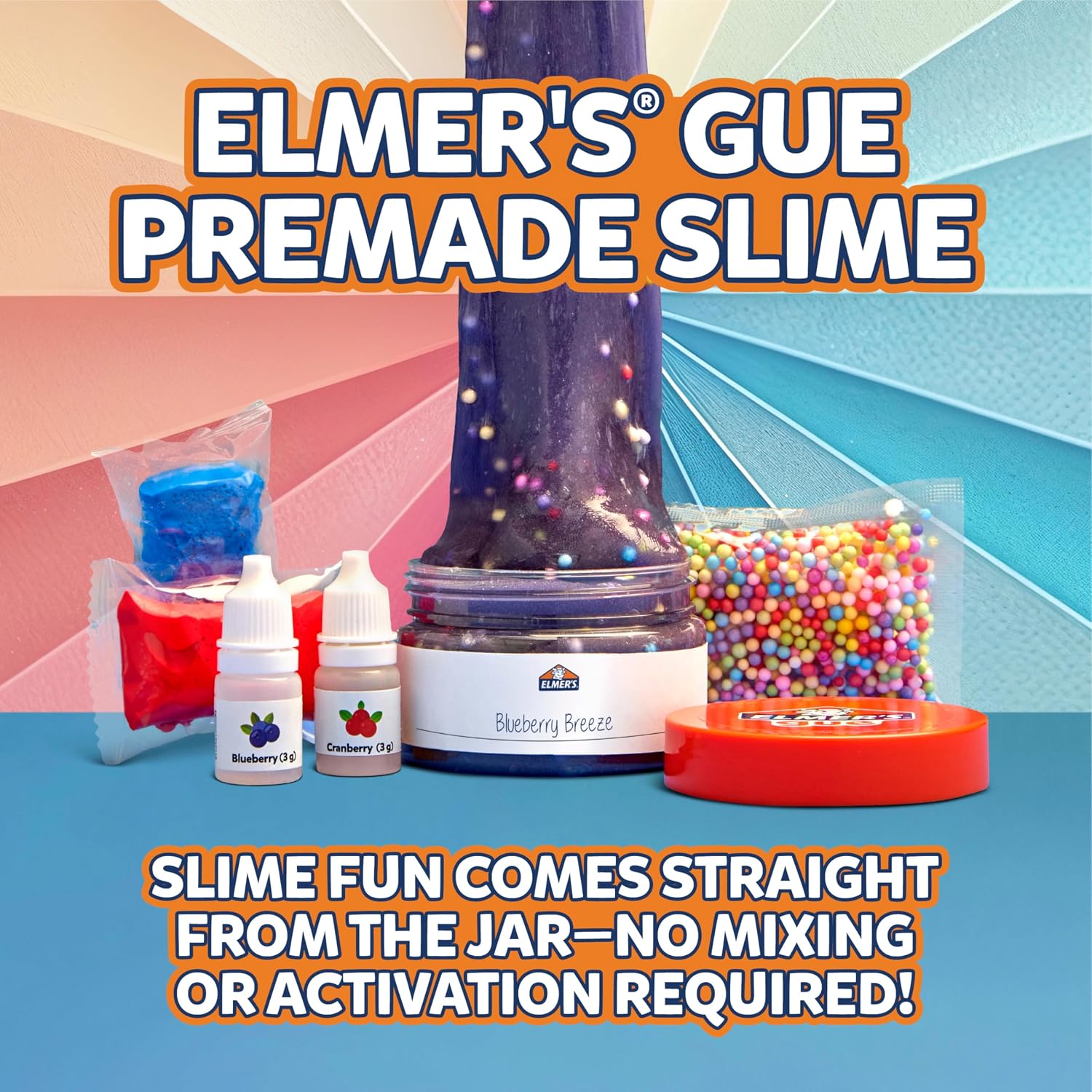 Elmer Color Wheel Slime Kit Includes