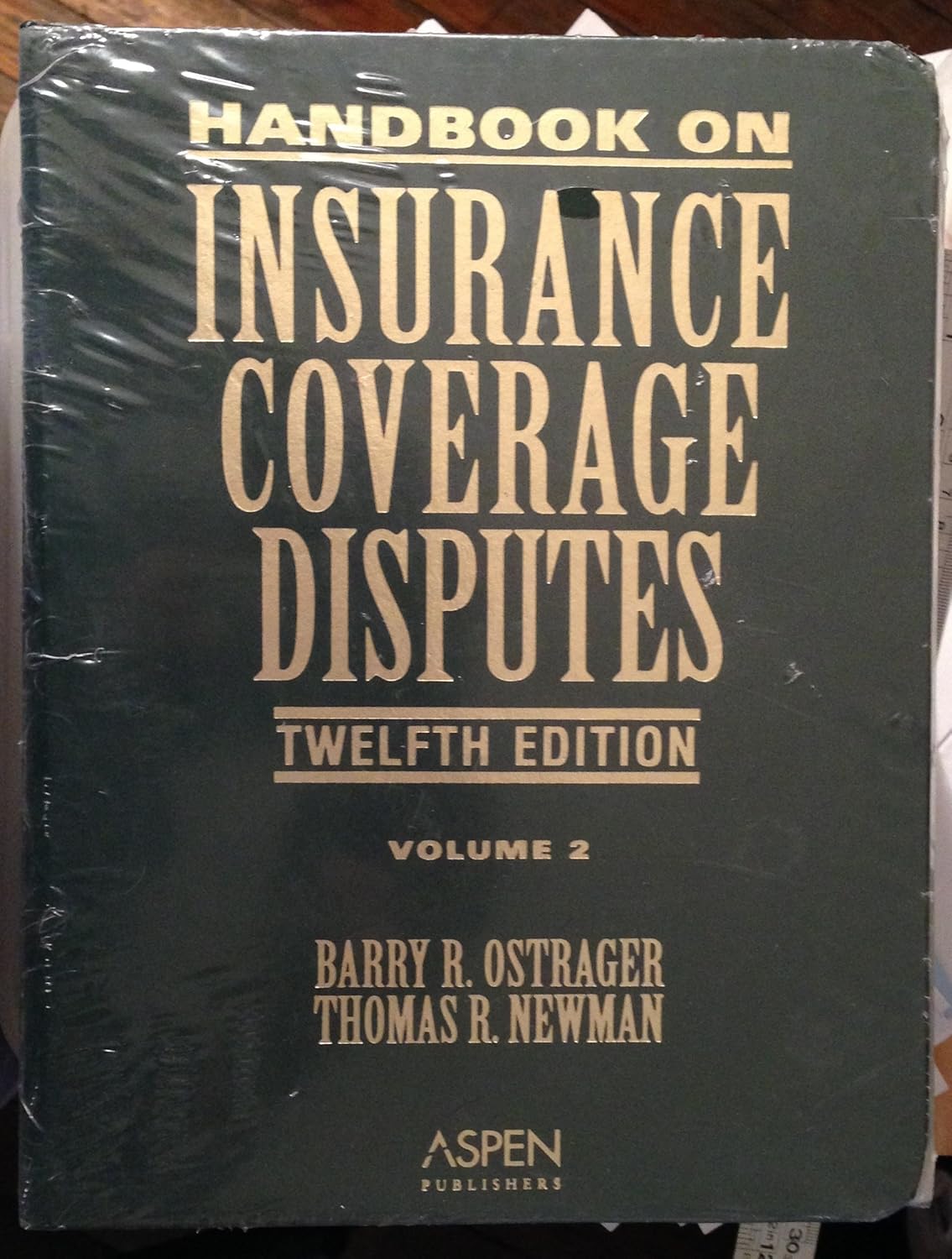 Amazon.in Buy Handbook On Insurance Coverage Disputes Book Online at