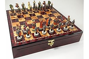 Medieval Times Robin Hood vs Sheriff of Nottingham Chess Set