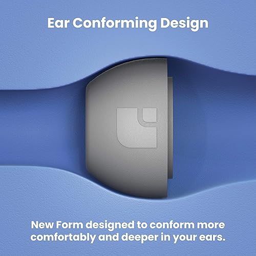 Miniatura 4 de Foam Masters - Almohadillas de espuma viscoelástica para AirPods Pro de 1 y 2 generación, 3 pares, versión más reciente 4.0, Black Magic  Cómodas,