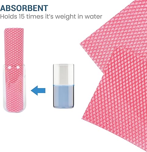 Miniatura 5 de SCRUBIT Toallitas de limpieza reutilizables, toallitas prácticas para cocina y oficina, paños de cocina para lavar platos, toallas de limpieza