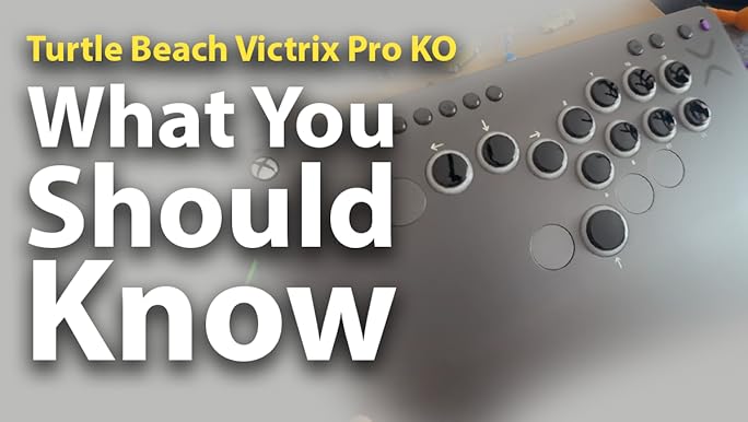 Amazon.com: Turtle Beach Victrix Pro KO Leverless All Button Fight