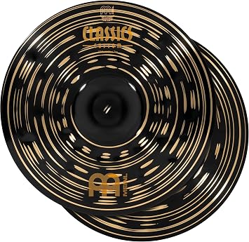 MEINL Cymbals CC13DAH Minel Classics Custom Dark Series High Hat Cymbal 13" Dark Hihat