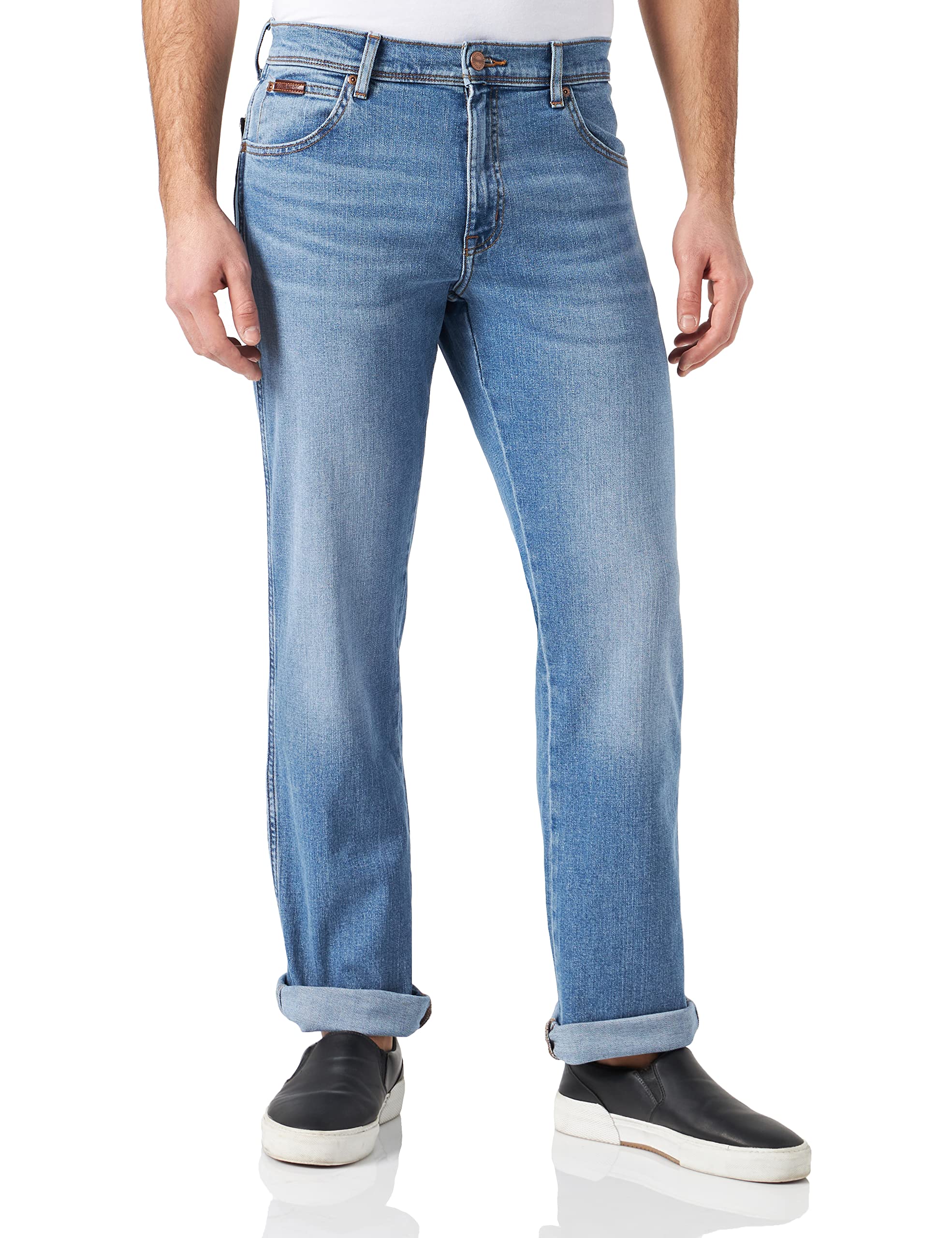 Wrangler Herren Texas Jeans, Glaston Blue, 32W / 34L
