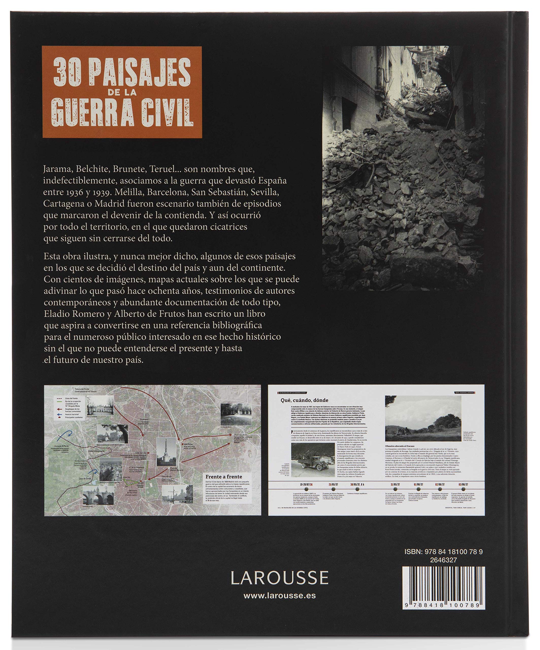 30 paisajes de la Guerra Civil (LAROUSSE - Libros Ilustrados/ Prácticos - Arte y cultura)
