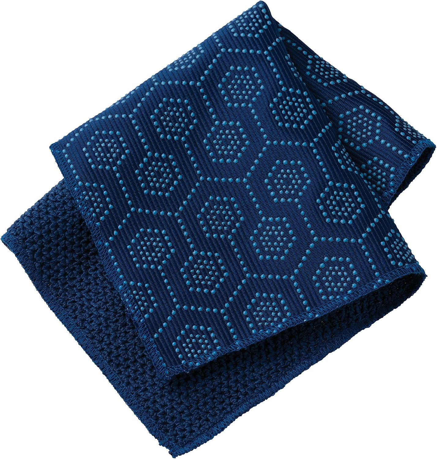 Scotch-Brite Non-Scratch Scrubbing Dish Cloths, Power Makes Cleaning Easy, Navy, 2 Count