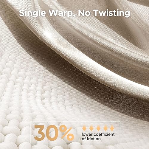 Miniatura 4 de Funda de almohada de seda de morera 100 % pura para cabello y piel, resistente a los alérgenos, doble cara, 600 hilos de seda con cremallera oculta,