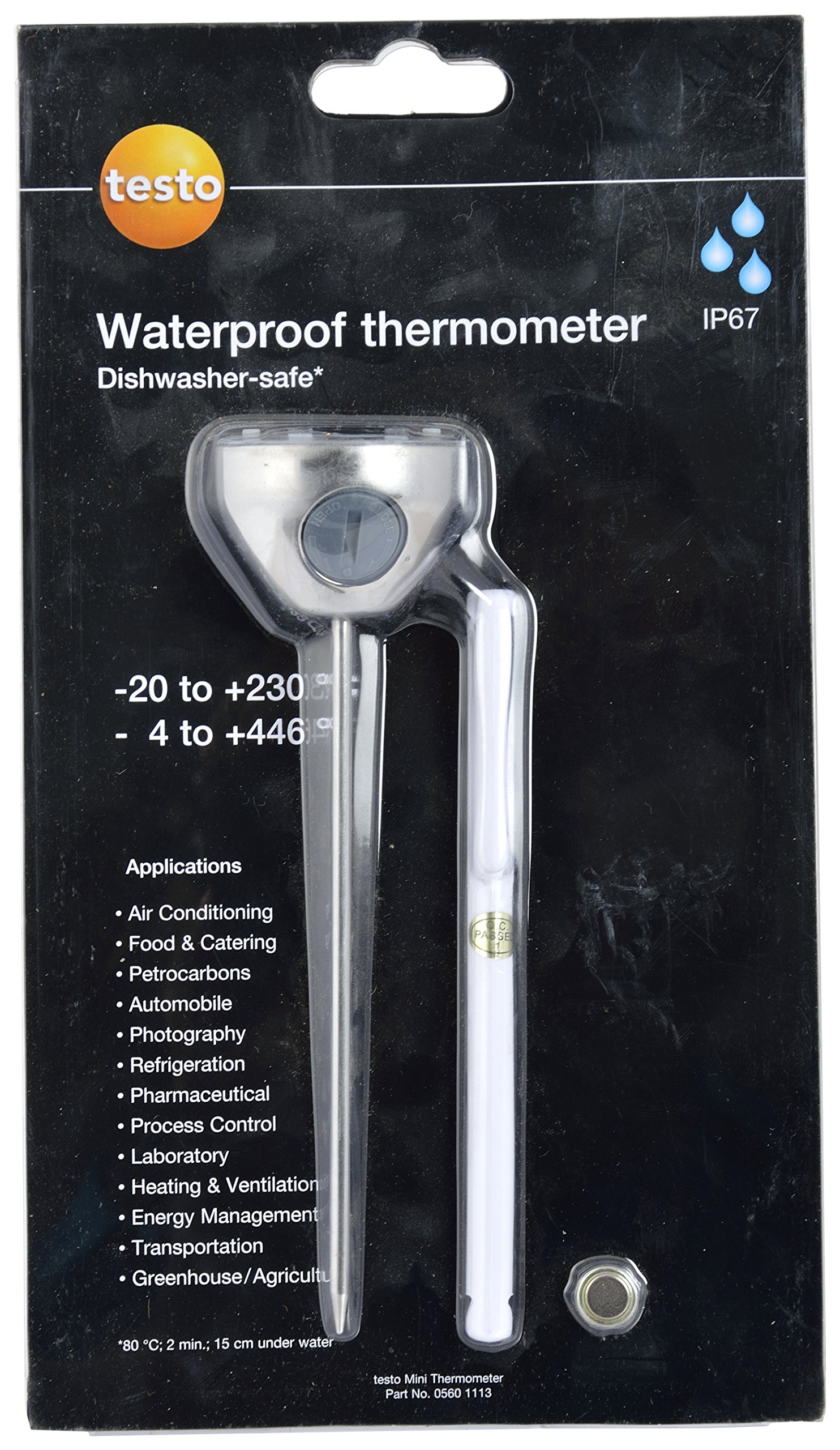 1113-THM Waterproof Mini Probe Thermometer