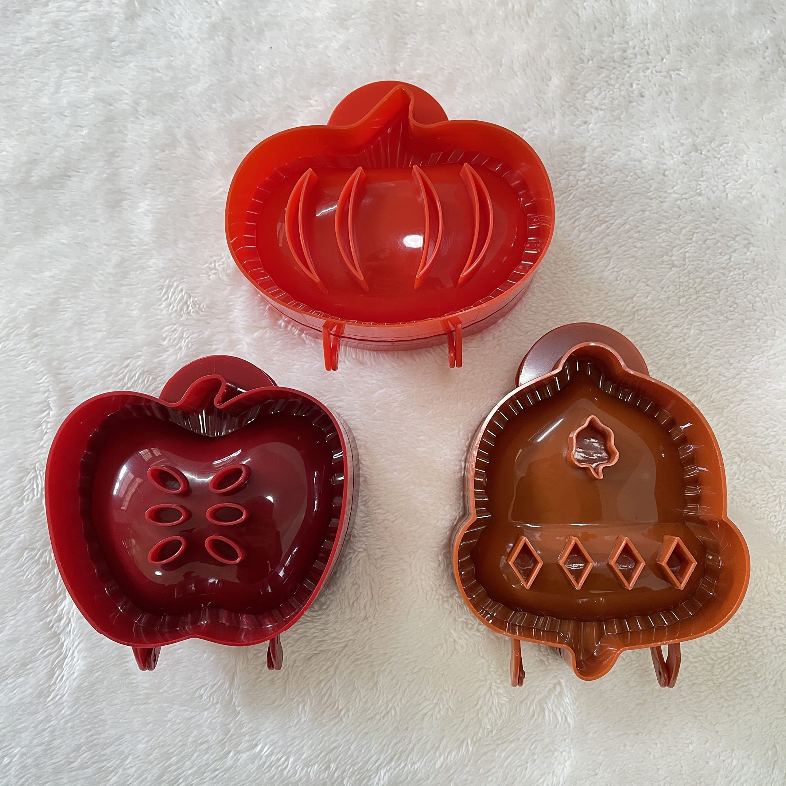 3 Pack Hand Pie Molds - Apple, Pumpkin Shapes -2 3 Pack Hand Pie Molds - Apple, Pumpkin Shapes -2