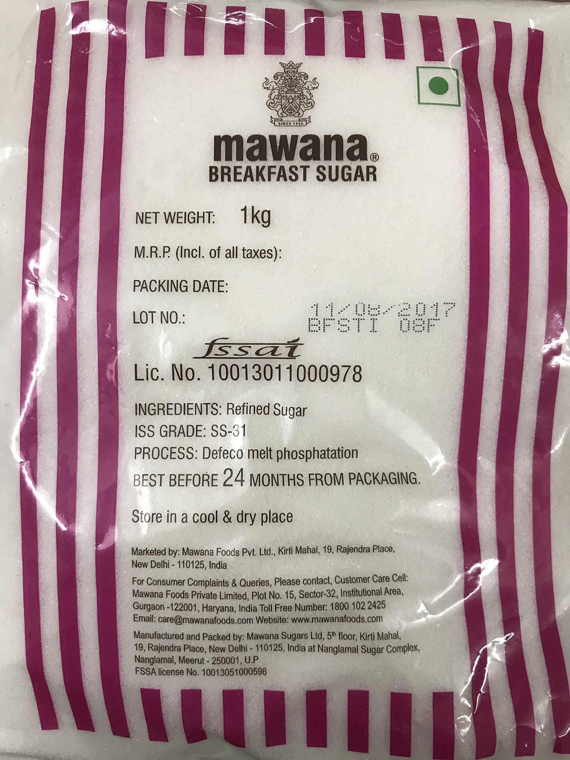 MAWANA Breakfast Sugar, 1kg