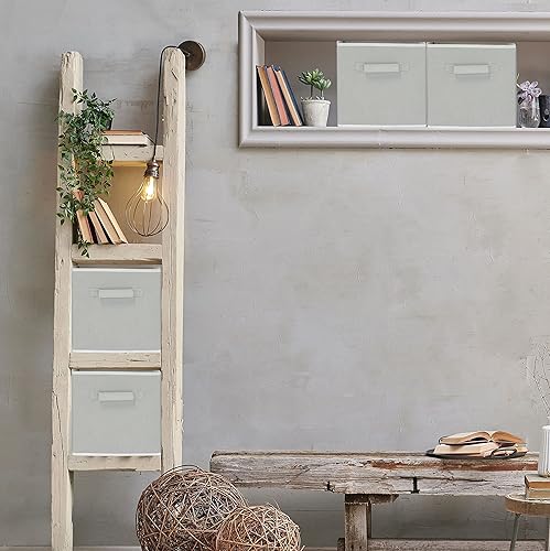 Miniatura 4 de Simple Houseware - Cesta en forma de cubo plegable de almacenamiento, paquete de 6