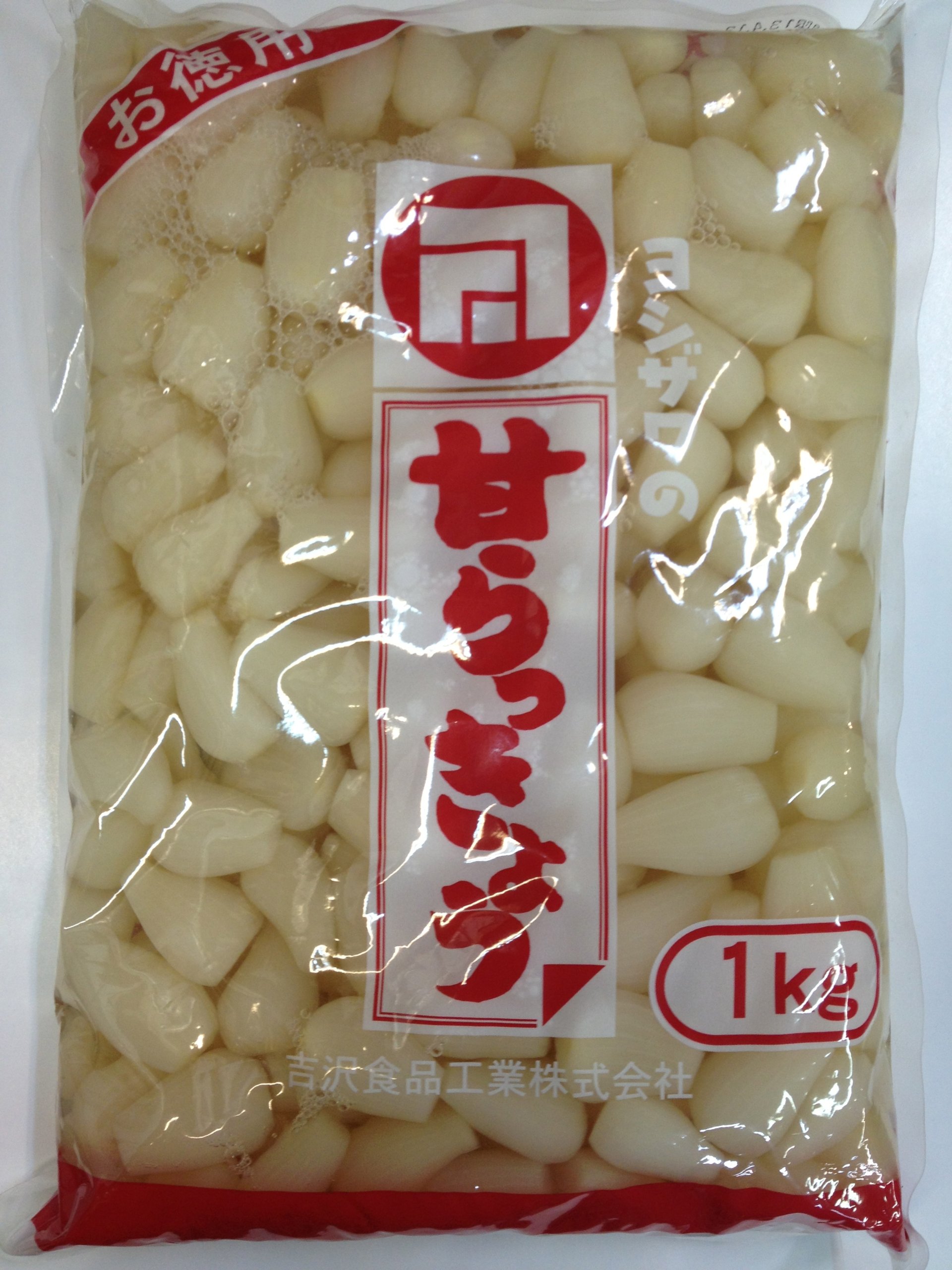 Amazon | 業務用甘らっきょう1kg | 株式会社吉澤 | 紅ショウガ