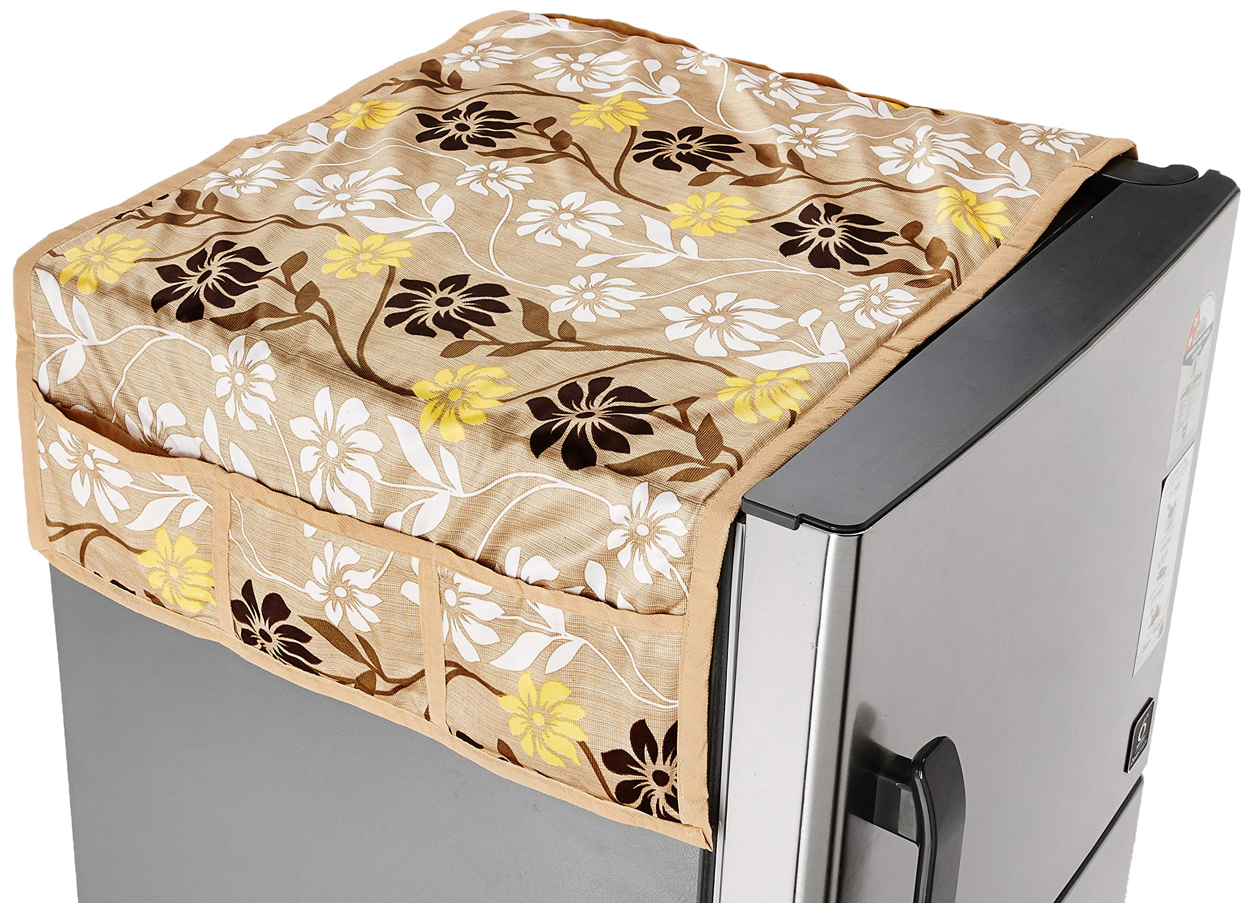 Amazon Brand - Solimo Polyester Fridge Top Cover, Gold (B07QTTWD8Z) Amazon Price History, Amazon Price Tracker