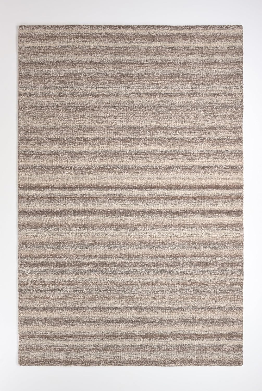 Premium Handmade Wool Area Rug | 100% Natural Wool, Non-Shedding, Thick & Durable | Luxurious Texture | Ideal for High Traffic Areas, Living Room, Bedroom, or Office Decor (Multi A, 5' x 8')
