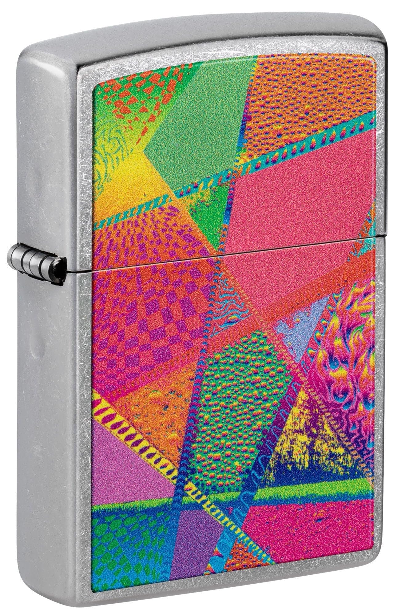 Zippo Retro Pattern Design Windproof Pocket Lighter