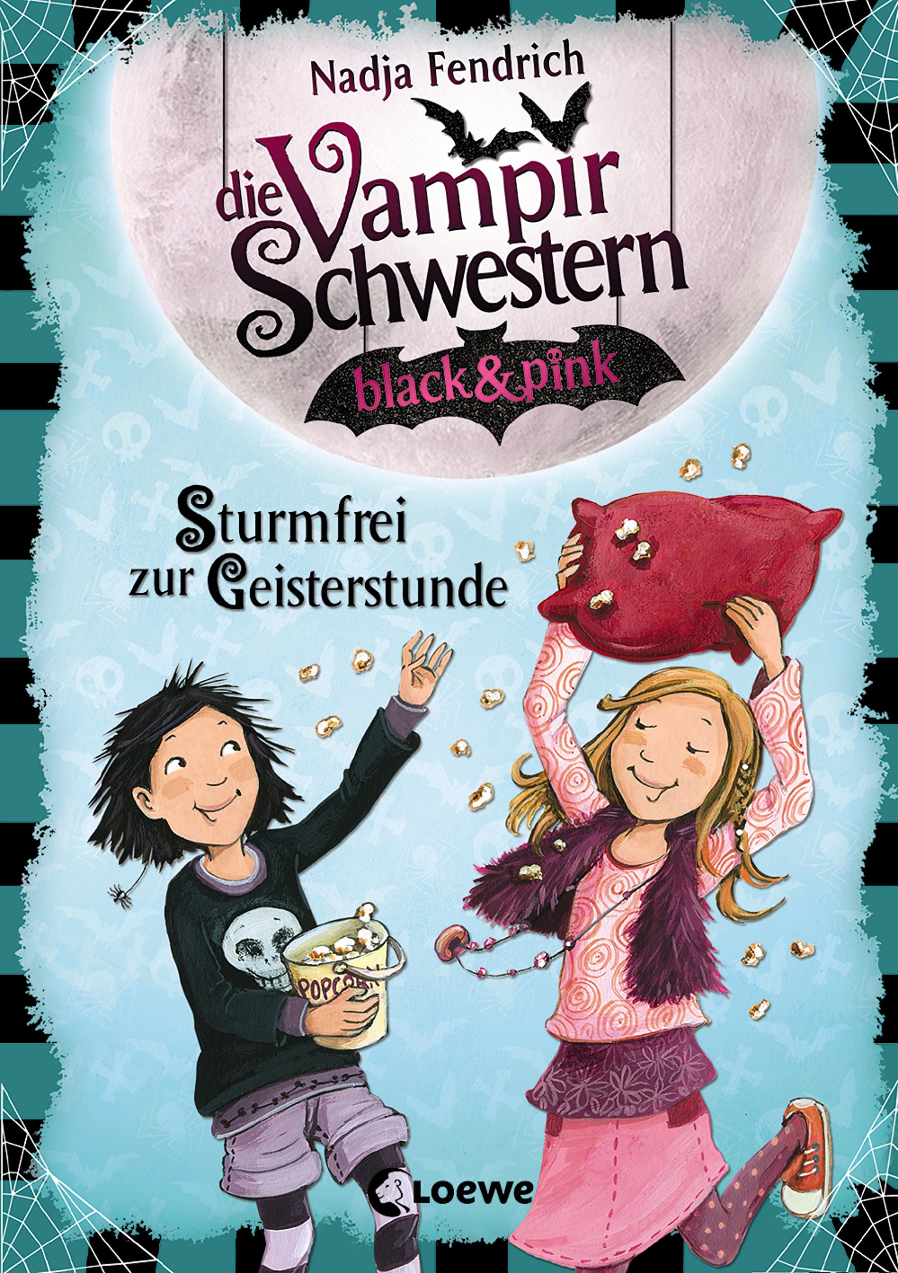 Die Vampirschwestern black & pink 3 - Sturmfrei zur Geisterstunde: Lustiges Fantasybuch für Kinder ab 8 Jahre (German Edition)