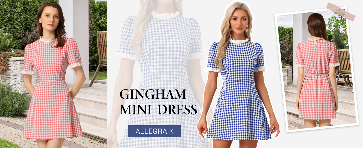 annalise mini dresses in gingham organza Amanda Uprichard Annalise Mini dress size xs gingham organza White - $53