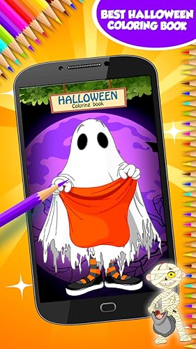 Livro para colorir Halloween