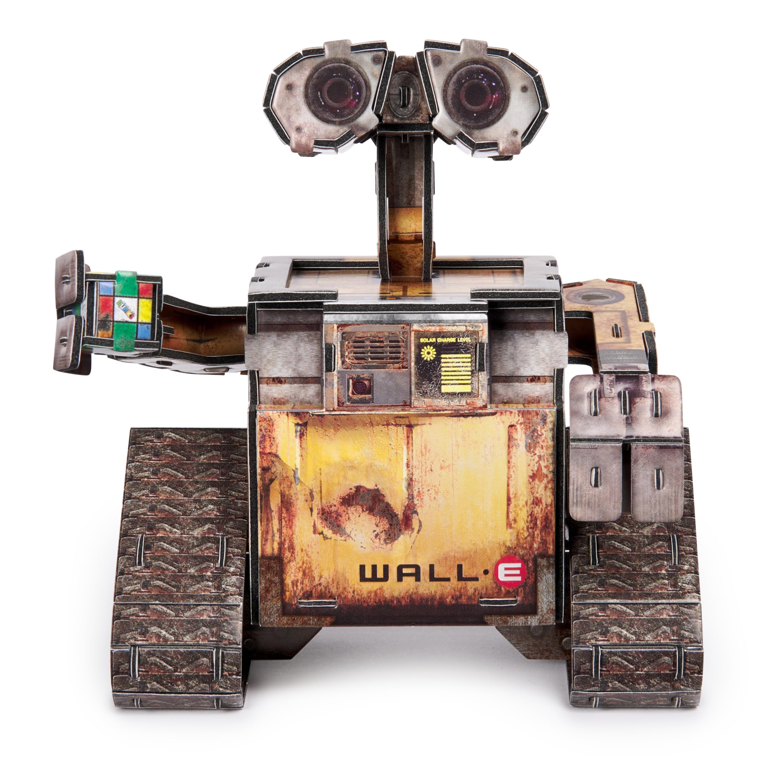 4D BUILD - Puzzle 3D Disney – modelarstwo Disneya 60 elementów – mini postać Wall E robot filmowy – puzzle dla dorosłych – gra budowlana do kolekcjonowania – gra dla dzieci od 12 lat