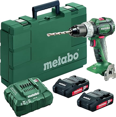 Miniatura 1 de Metabo BS 18 LT BL 2x 2.0Ah kit 18V sin escobillas taladro/controlador 2.0Ah Kit