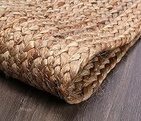 Vista 5 de Savi Home Farmhouse Jute Burlap Table Runner 36 Inches Long, Organic Eco-Friendly Rustic Vintage Dining Table Runner, 13x36 Natural Jute Braided