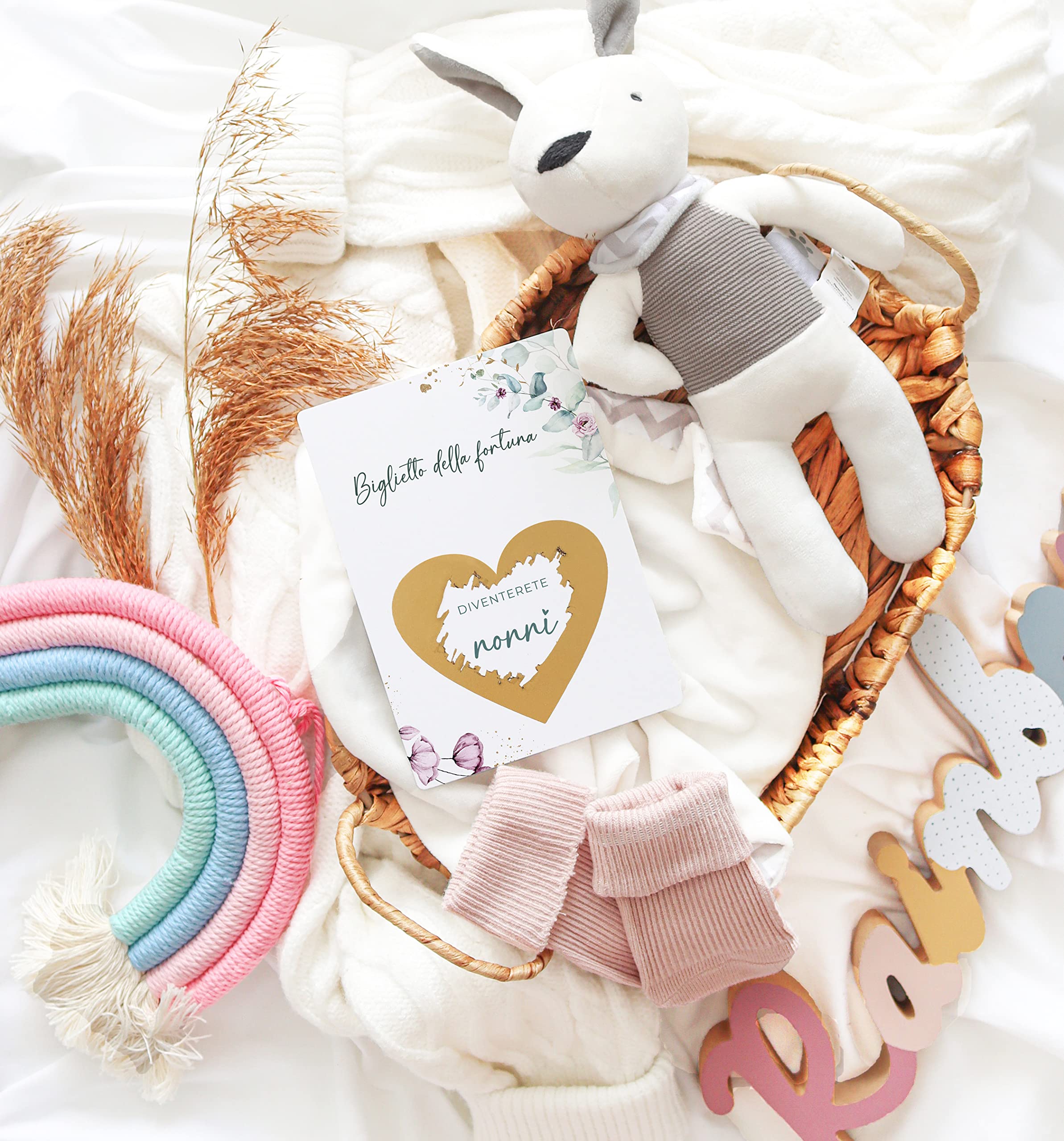 Everyday Hero Co. Pagliaccetto Annuncio Gravidanza 0-3 Mesi – 'Tornerai Ad Essere Nonni' In Grigio, 100% Cotone, Per Bambino O Bambina