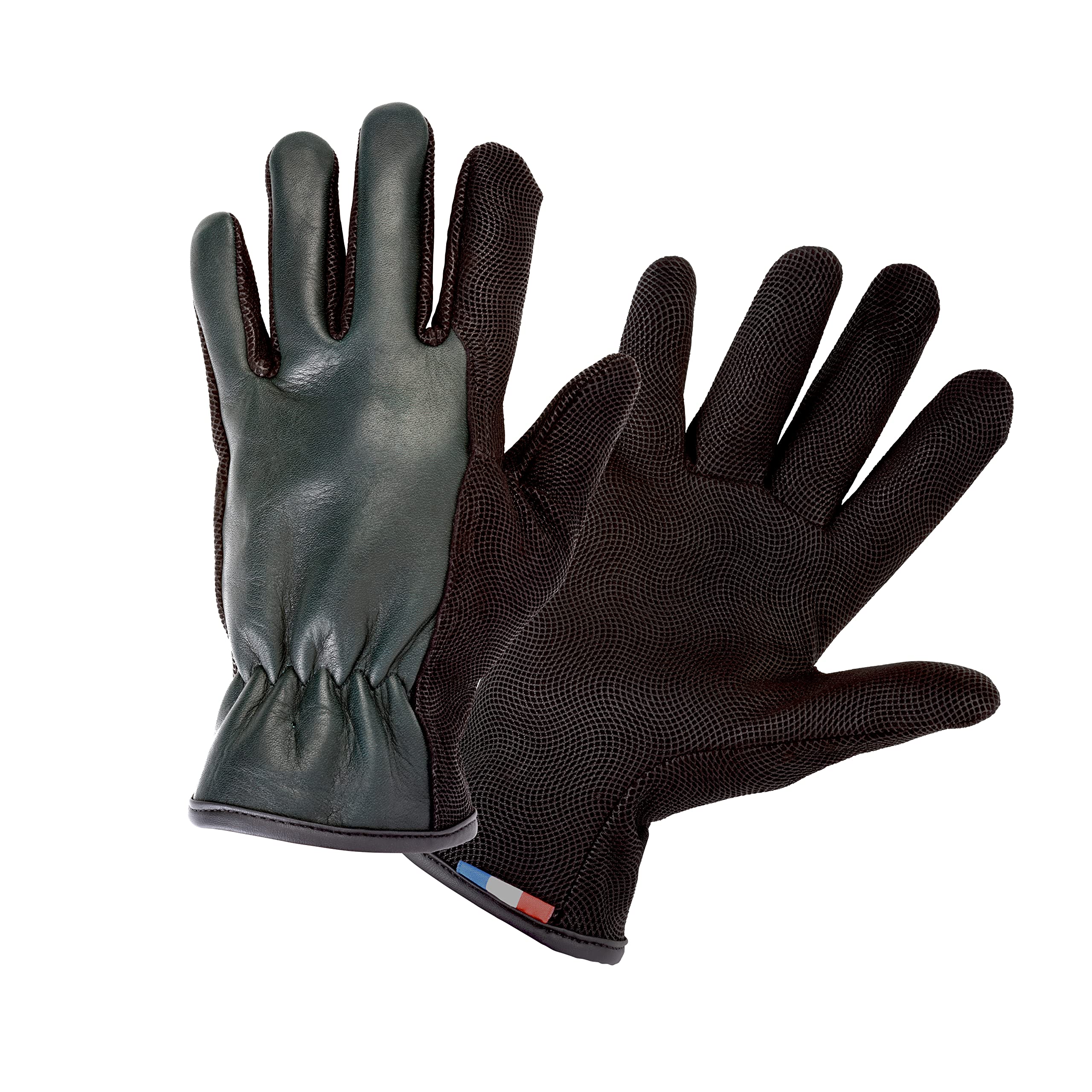 ROSTAING Gants de Jardinage 100% Cuir Éco-Conçus En France Couleur Aléatoire Frenchie Taille 07