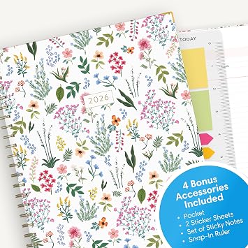 Blue Sky 2026 15-Month Weekly & Monthly Planner, 8.5x11, Londonberry