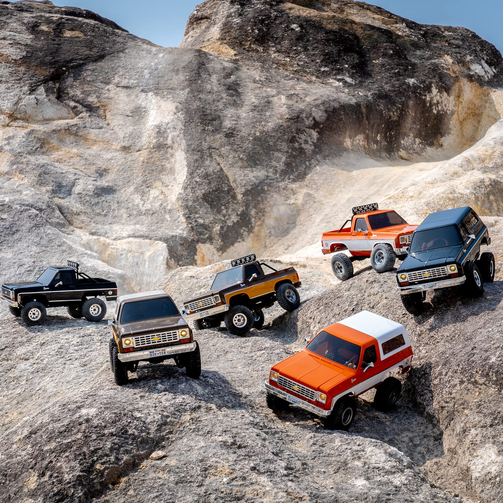 FMS K5 BLAZER シルバー FairRC Mod 1/24 FCX24 K5 Blazer Silver Mod