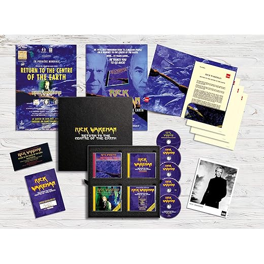 Return To The Centre Of The Earth (Deluxe Box 4Cd+Dvd, Press Pack, Photo, Posters)