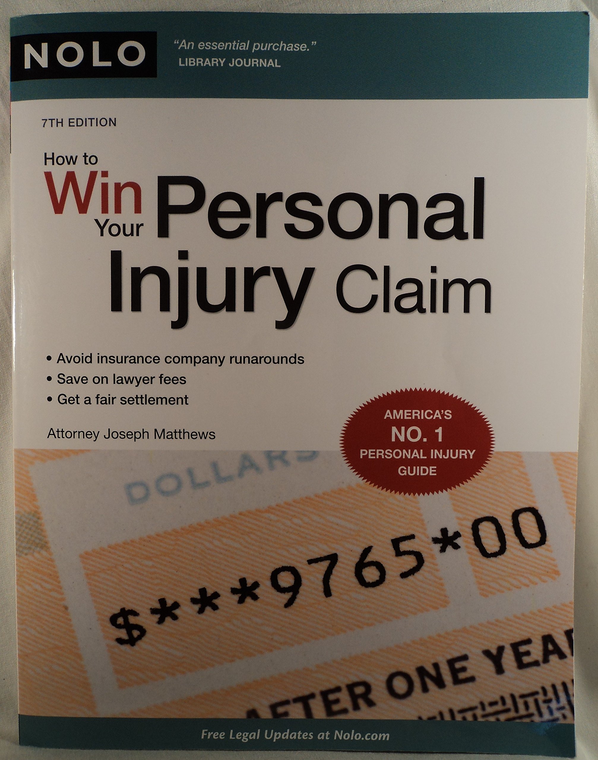 Buy How to Win Your Personal Injury Claim — BookShops.in